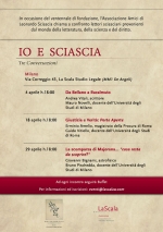 Io e Sciascia:  lunedì 29 aprile a Milano!