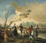 Francisco de Goya (1746 – 1828)  El baile a orillas del Manzanares