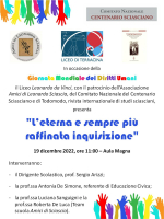 Conferenza “L’eterna e sempre più raffinata inquisizione”