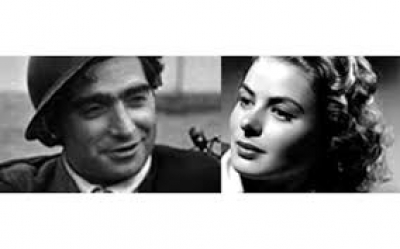 Ingrid Bergman e Robert Capa