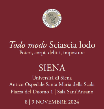 XV Leonardo Sciascia Colloquium: Sessione scuola