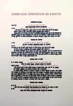 Cartella n. 23 - Estate 2017 - Emilio Isgrò: "Il Consiglio di Sciascia"