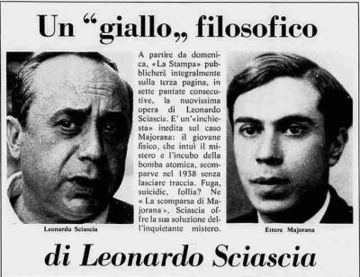 Spigolature su "La scomparsa di Majorana"